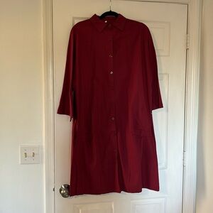 Shirt Dress with Pockets
